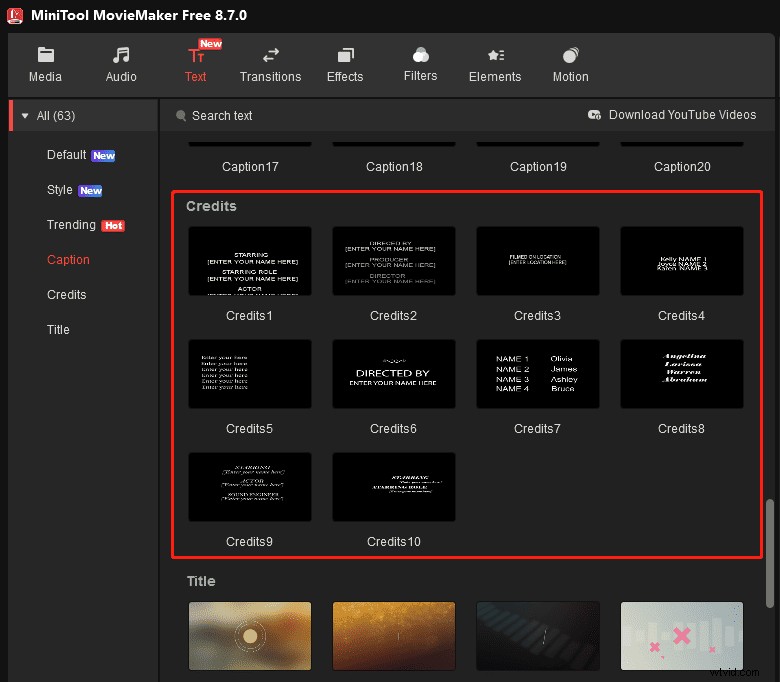 MiniTool MovieMaker テキスト テンプレートをマスター:完全なビデオ編集ガイド 