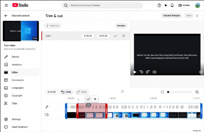 YouTube ライブ ストリーム編集のプロフェッショナル ガイド:Studio から MiniTool MovieMaker まで 