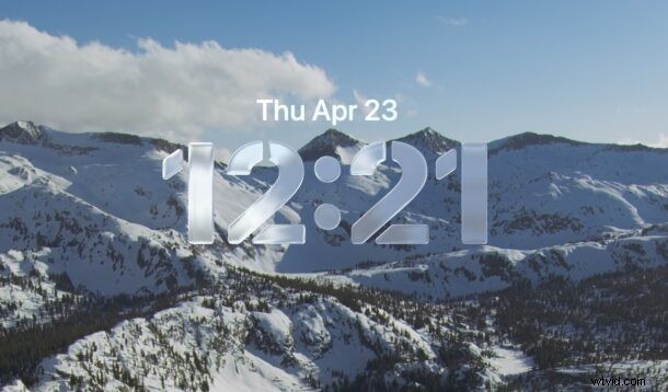 ステップバイステップ:macOS 26 および 27 でのロック画面の時計のカスタマイズ 