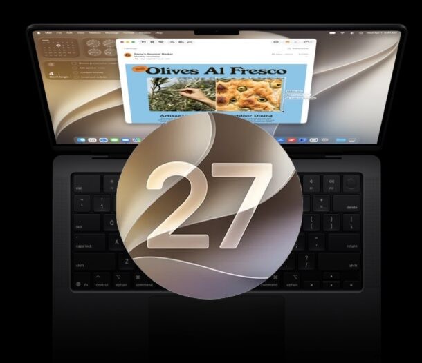 MacOS Golden Gate 27 Beta2が開発者向けにリリース 