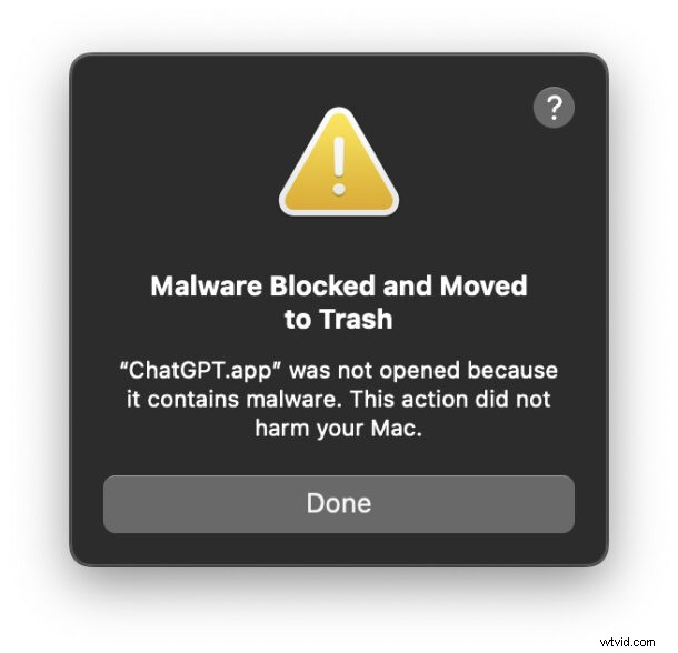 Mac 上の ChatGPT はマルウェアとして報告されますか?その理由と解決方法は次のとおりです 