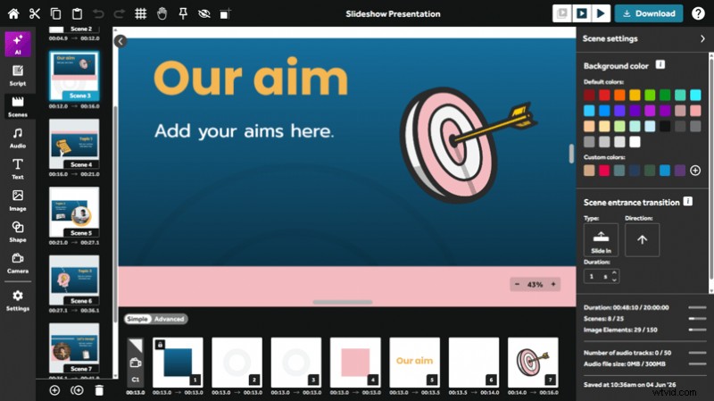 Modulär VideoScribe-produktion:Bygg projekt som är enkla att uppdatera och underhålla 