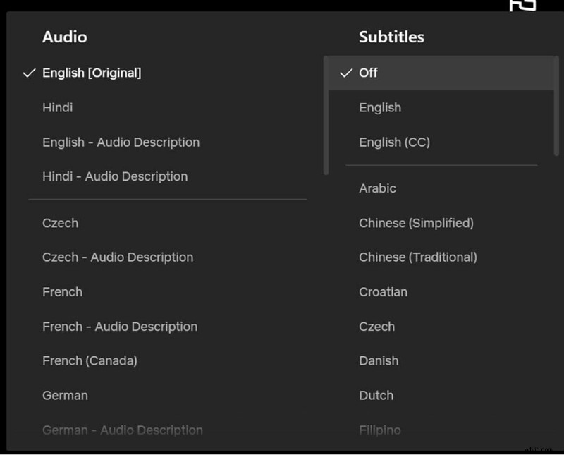 あらゆるデバイスで Netflix の字幕をオフにする — ステップバイステップガイド