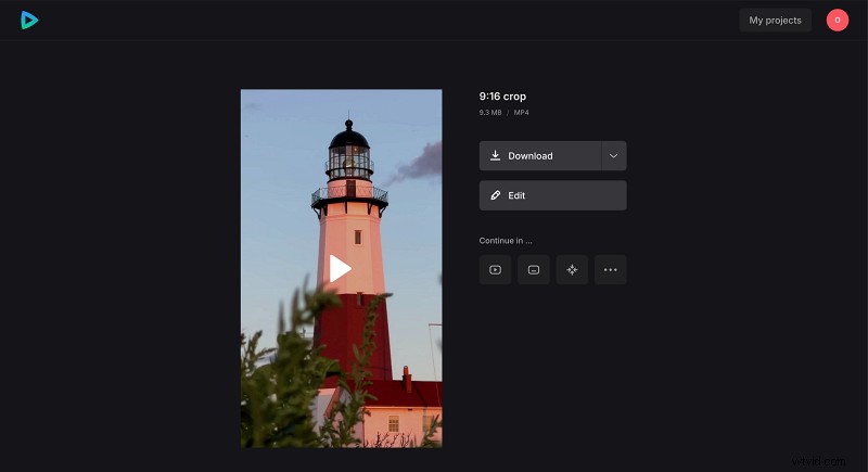 TikTok、リール、ショート向けにビデオを 9:16 にすばやくクロップする:ステップバイステップガイド 