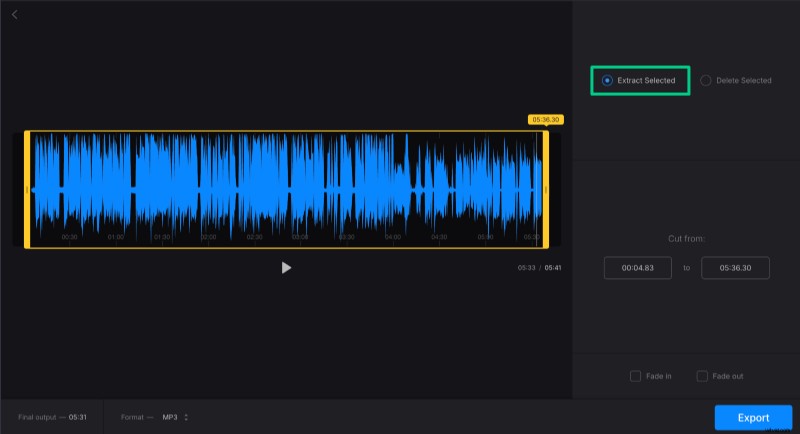 高速かつ無料の MP4 からオーディオへの変換:Crideo を使用してビデオを MP3、WAV、または FLAC に変換します 