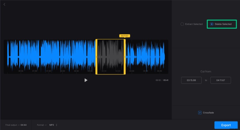 高速かつ無料の MP4 からオーディオへの変換:Crideo を使用してビデオを MP3、WAV、または FLAC に変換します 